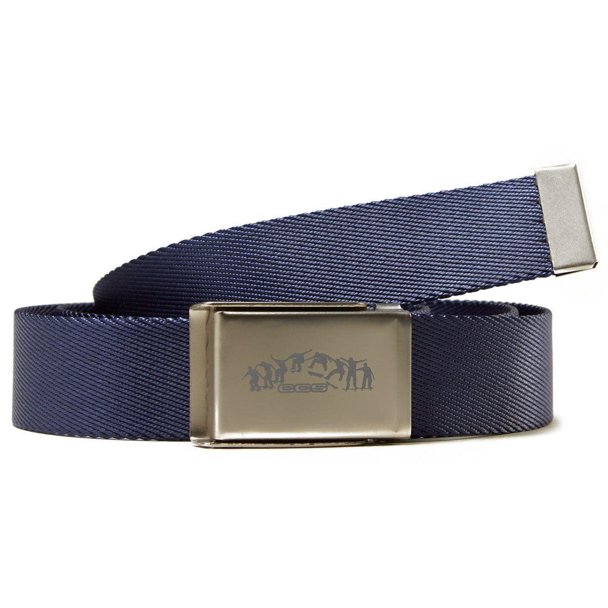 CCS Silver Kickflip Buckle Belt - Navy image 1