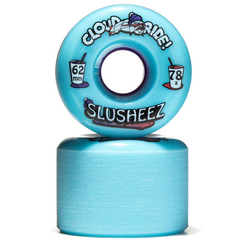 Cloud Ride Slusheez Longboard Wheels - 62mm 78a