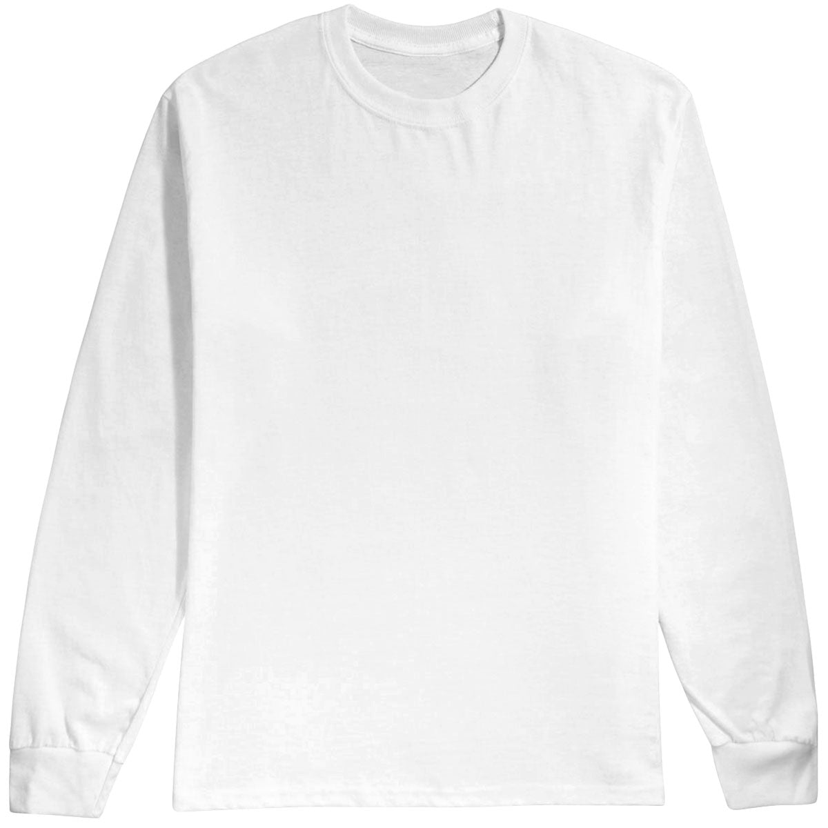 Habitat Crest Long Sleeve T-Shirt - White - MD image 1