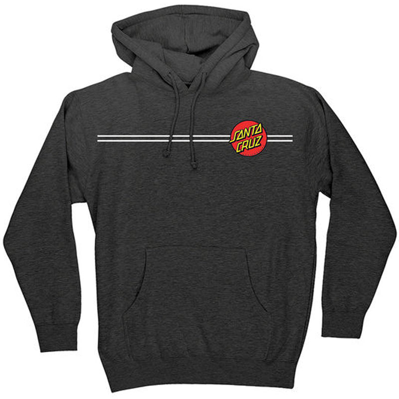 Santa Cruz Classic Dot Hoodie - Charcoal Heather image 1