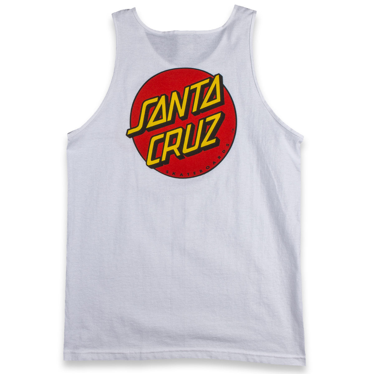 Santa Cruz Classic Dot Tank Top - White image 2