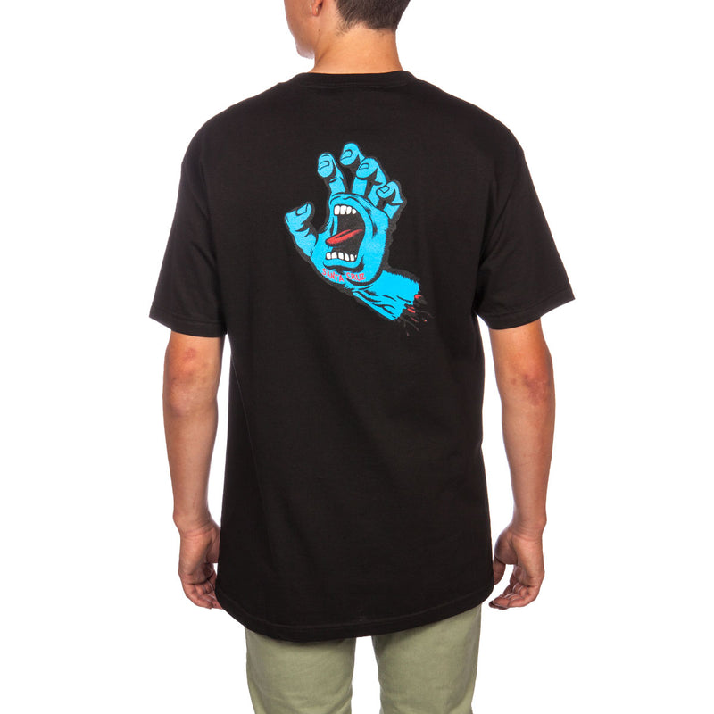 Santa Cruz Screaming Hand T-Shirt - Black