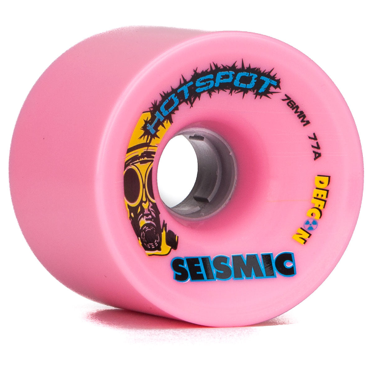 Seismic Hot Spot 77a Longboard Wheels - Bubblegum - 76mm image 1