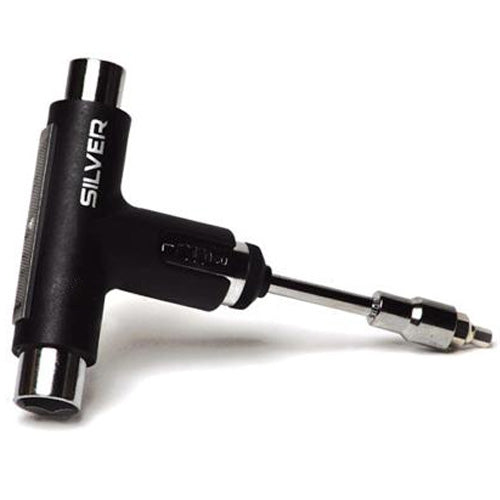 Silver Premium Skateboard Tool - Black