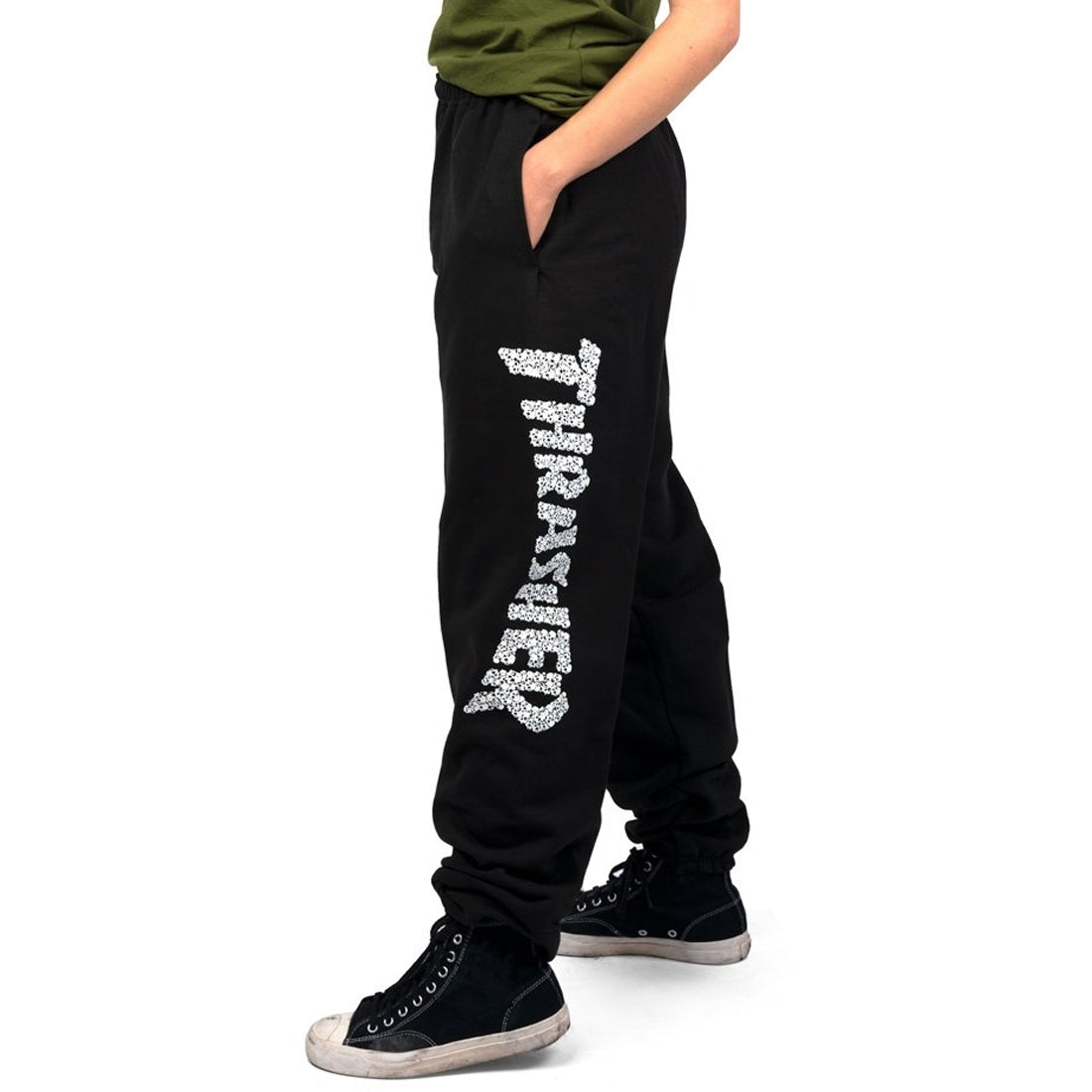 Thrasher Skulls Sweat Pants - Black image 1