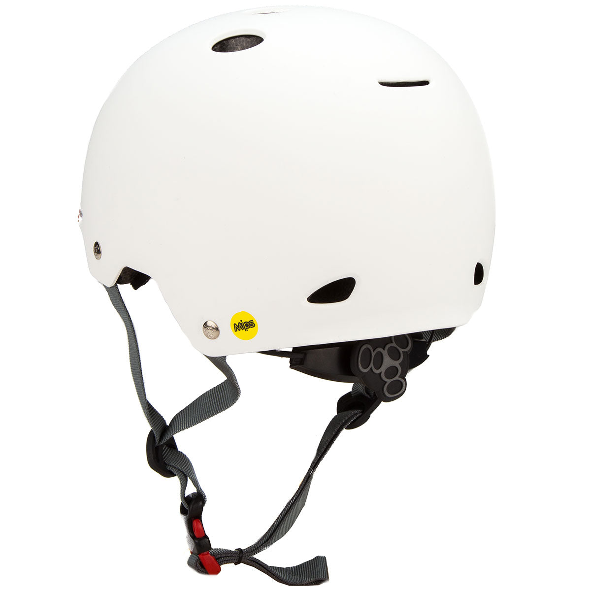 Triple Eight Gotham Dual Certified with MIPS Skateboard Helmet - White – CCS