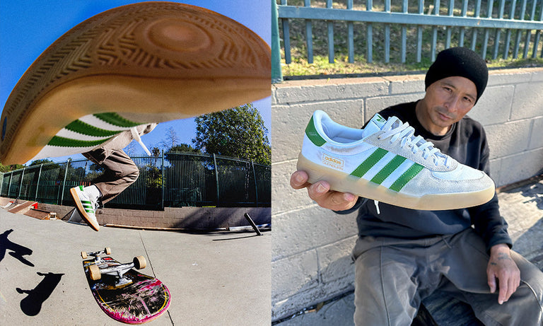 100 Kickflips with Daewon in the Adidas Glenburn