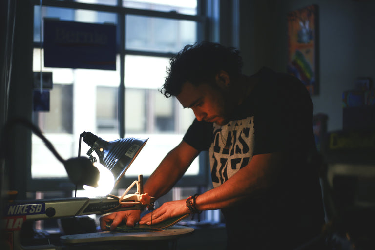 New To CCS: Duque Skate Art, Upcycled Skateboards