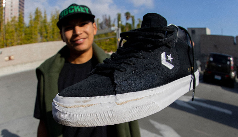 100 Kickflips With CCS Rider Louie Lopez In His Signature Converse Mid