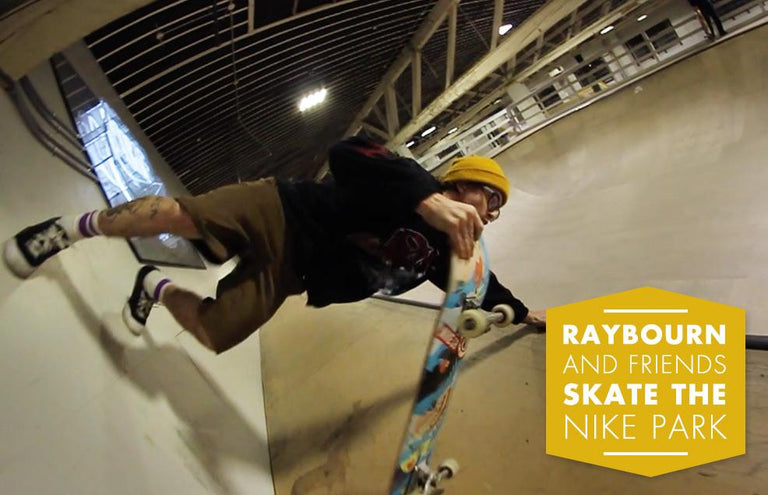 Ben Raybourn Backflips At Nike SB Park