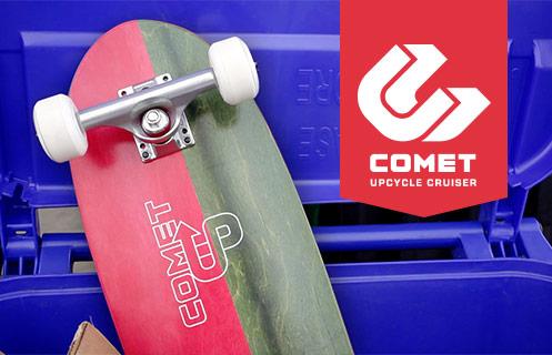 The Comet Upcycle Cruiser: 100% Recycled