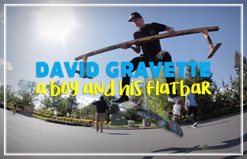 David Gravette: A Boy And His Flat Bar