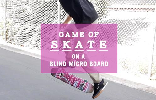 Blind Micro Game of S.K.A.T.E. with Sewa And Romar