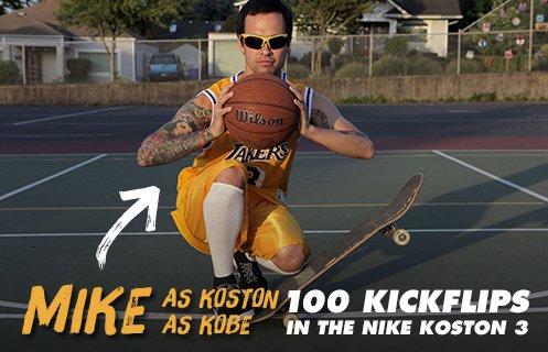 100 Kickflips In The Hyperfeel Koston 3 Shoes
