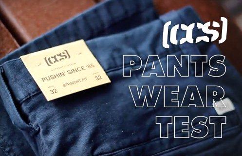CCS Pants Wear Test
