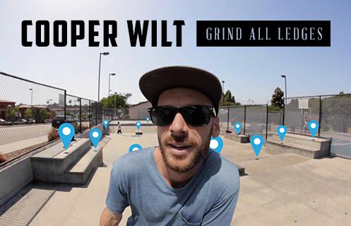 Cooper Wilt Grinds 31 Ledges In One Skatepark