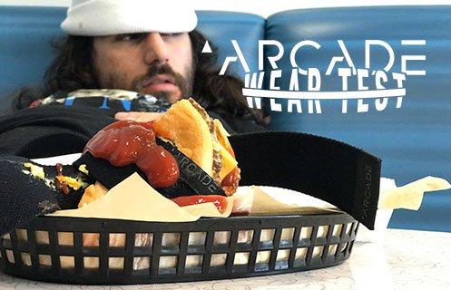 Arcade Belts: 100 Hamburger Wear Test