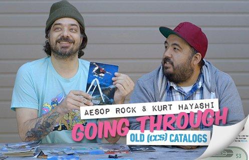 Aesop Rock And Kurt Going Through Old Catalogs