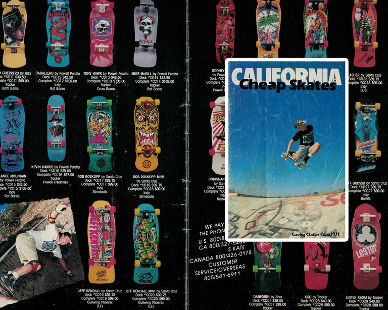 CCS Archives: 1987 California Cheap Skates Catalog