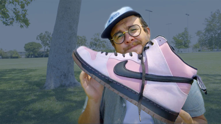 100 Kickflips in Size 15 KCDC Dunk Highs from Nike SB