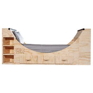 OC Ramps Half Pipe Ramp Bed