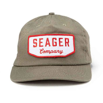 Seager Wilson Snapback Hat - Stone Grey