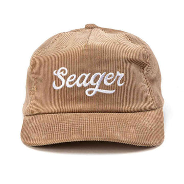 Seager Big Cord Snapback Hat - Khaki