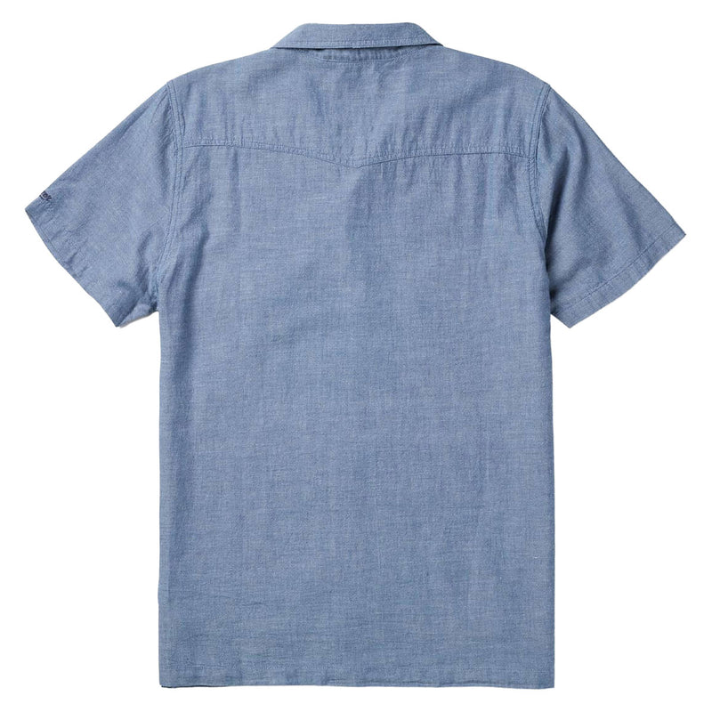 Seager Whippersnapper Chambray Shirt - Light Wash