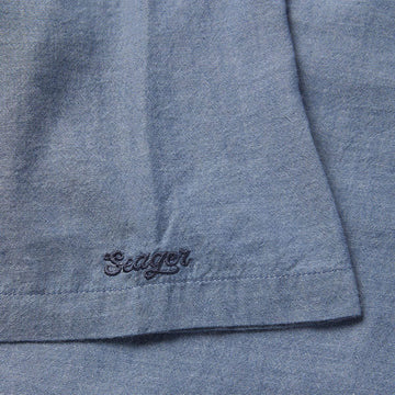 Seager Whippersnapper Chambray Shirt - Light Wash
