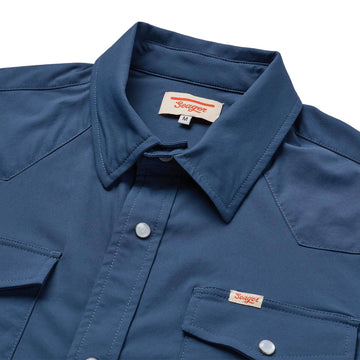 Seager El Ranchero Shirt - Sky Blue
