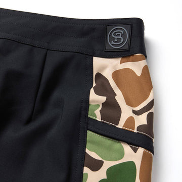 Seager Capo Panel Boardshorts - Duck Camo