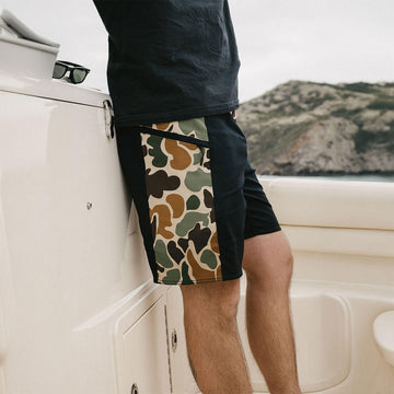 Seager Capo Panel Boardshorts - Duck Camo