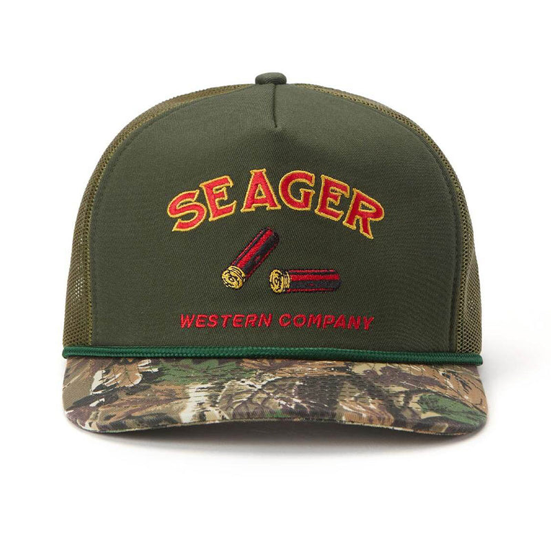 Seager Gone Huntin' Snapback Hat - Green/Camo