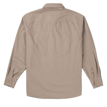 Seager Chief Long Sleeve Over Shirt - Cement