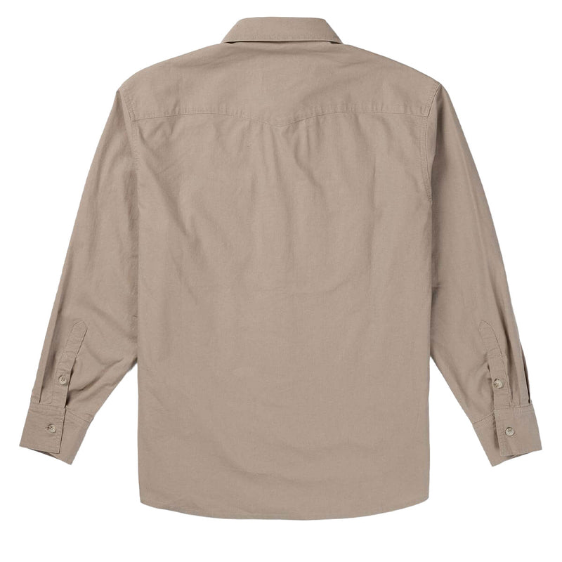 Seager Chief Long Sleeve Over Shirt - Cement