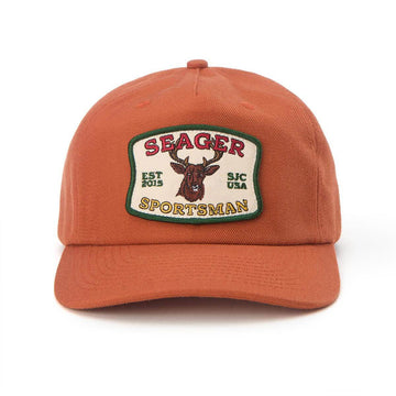 Seager Sportsman Snapback Hat - Orange
