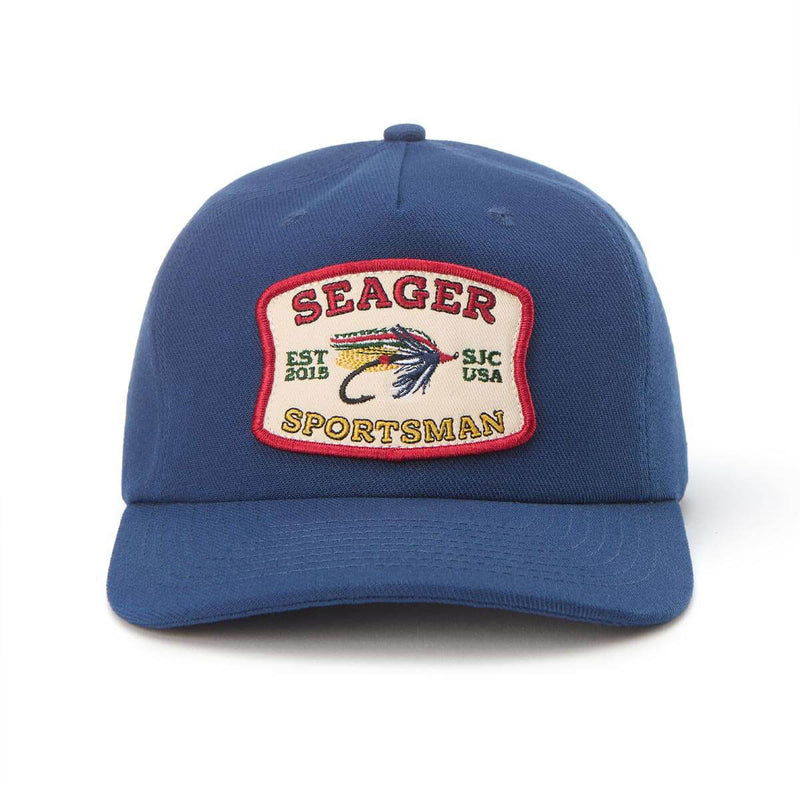 Seager Sportsman Snapback Hat - Navy