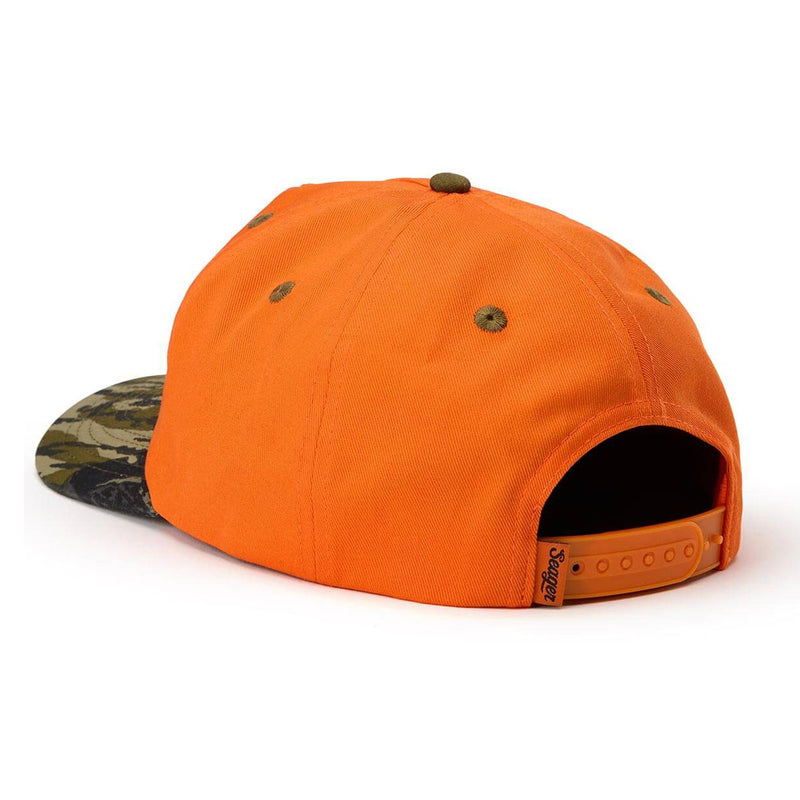 Seager I.O.F. Snapback Hat - Orange/Camo