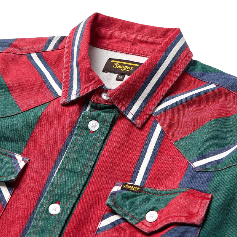 Seager Amarillo Long Sleeve Shirt - Mattson Stripe