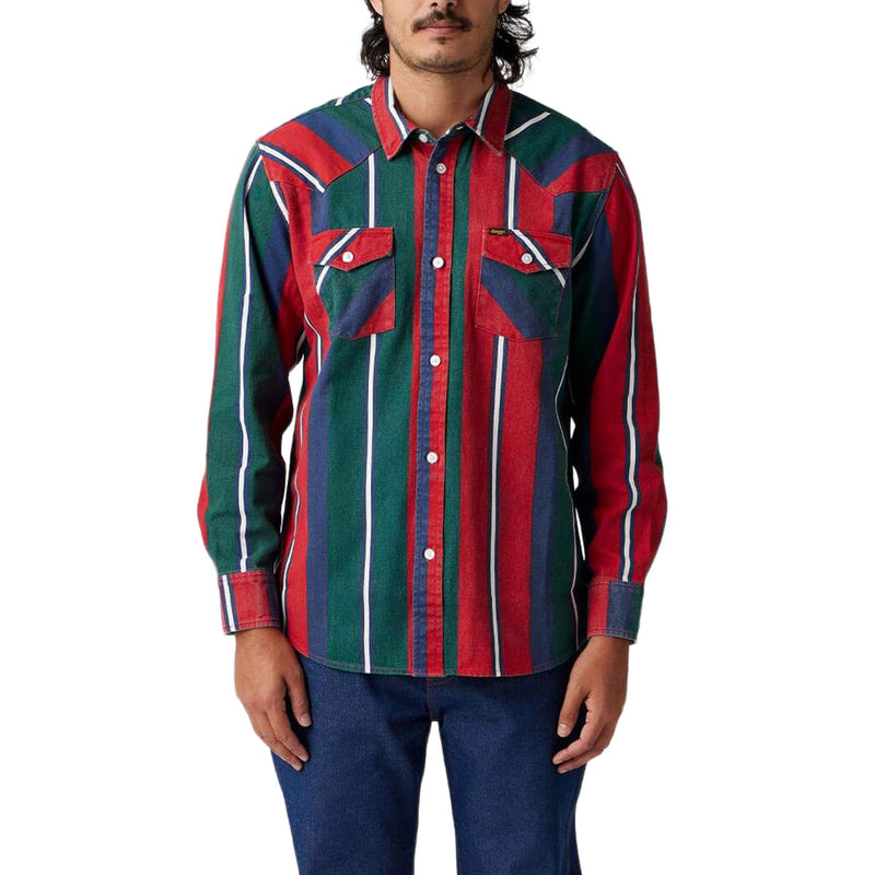 Seager Amarillo Long Sleeve Shirt - Mattson Stripe