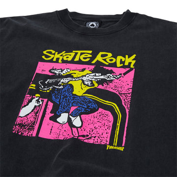 Thrasher Skate Rock Vol II Vintage T-Shirt - Black