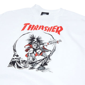 Thrasher Outlaw 2-Tone T-Shirt - White
