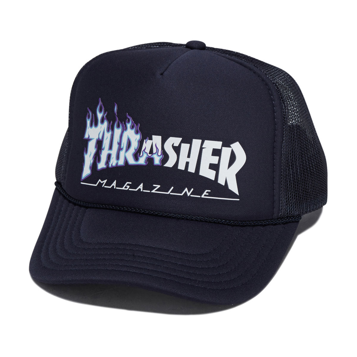 Thrasher Ignite Trucker Hat - Navy – CCS