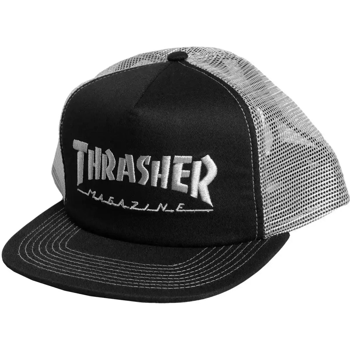 Thrasher Embroidered Logo Hat - Black/Grey image 1