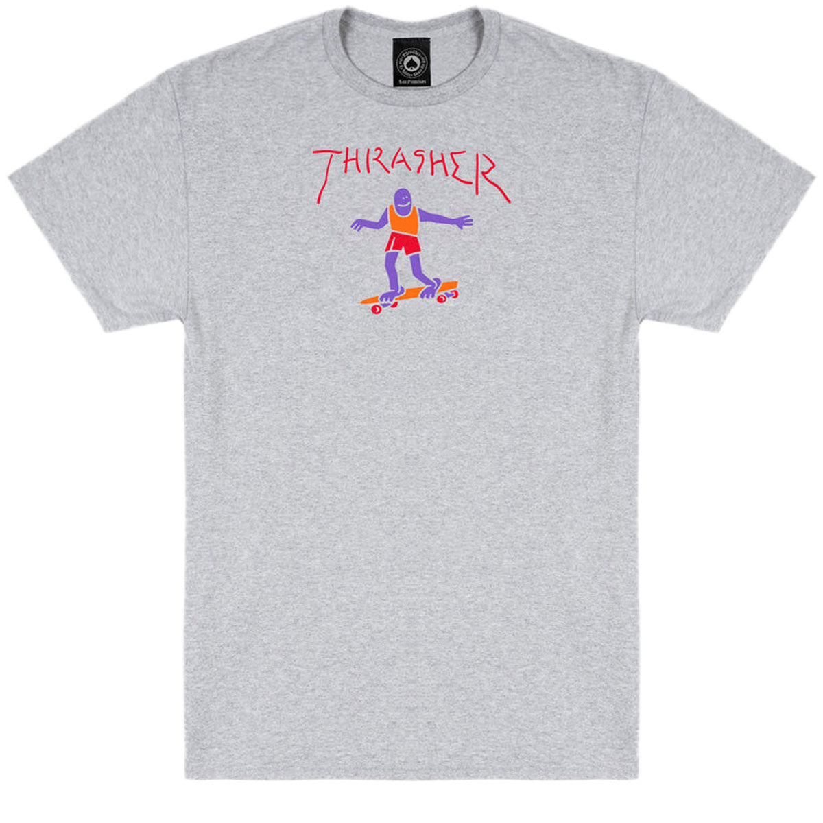 Thrasher Gonz Fill T-Shirt - Ash Grey image 1