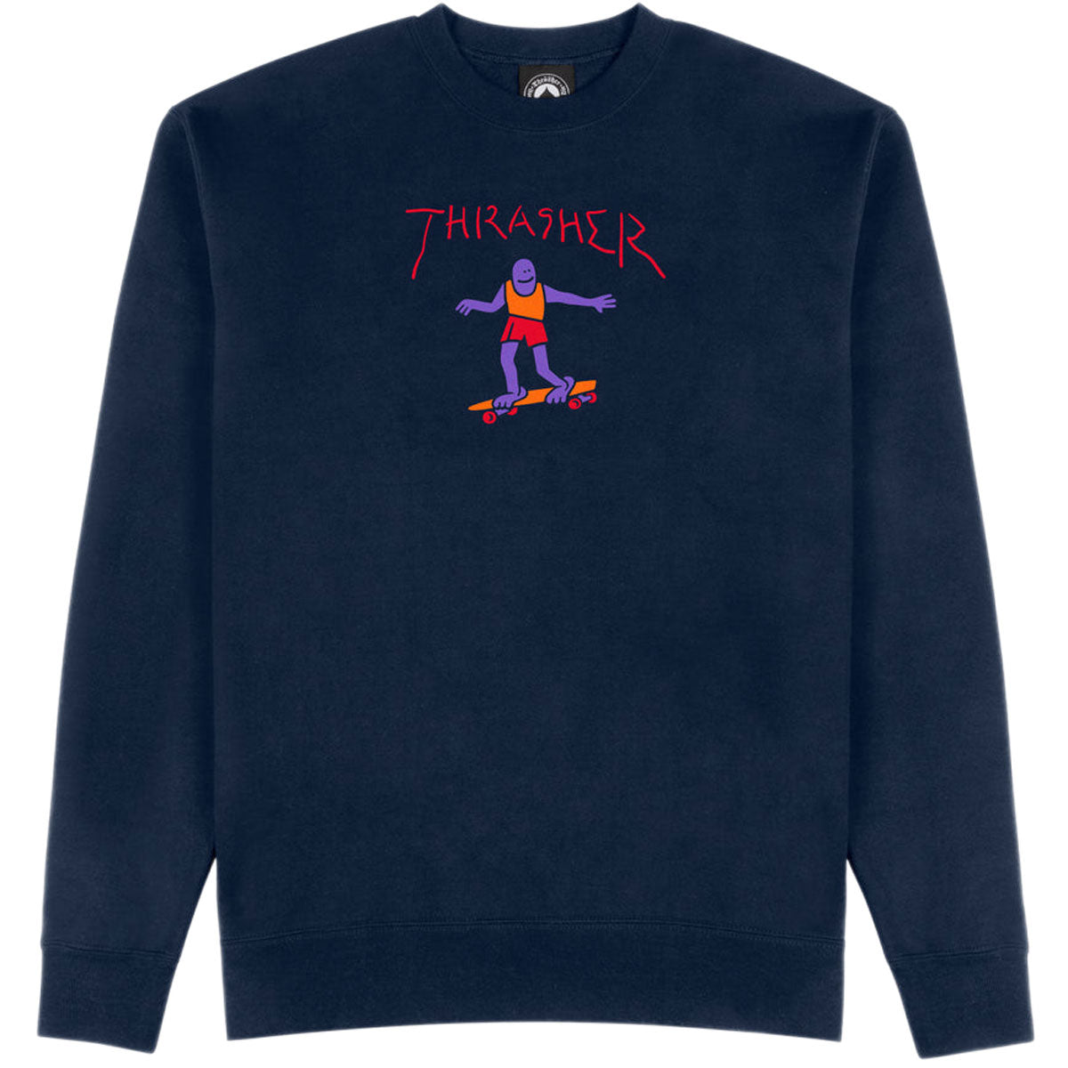 Thrasher Gonz Fill Sweatshirt - Navy image 1