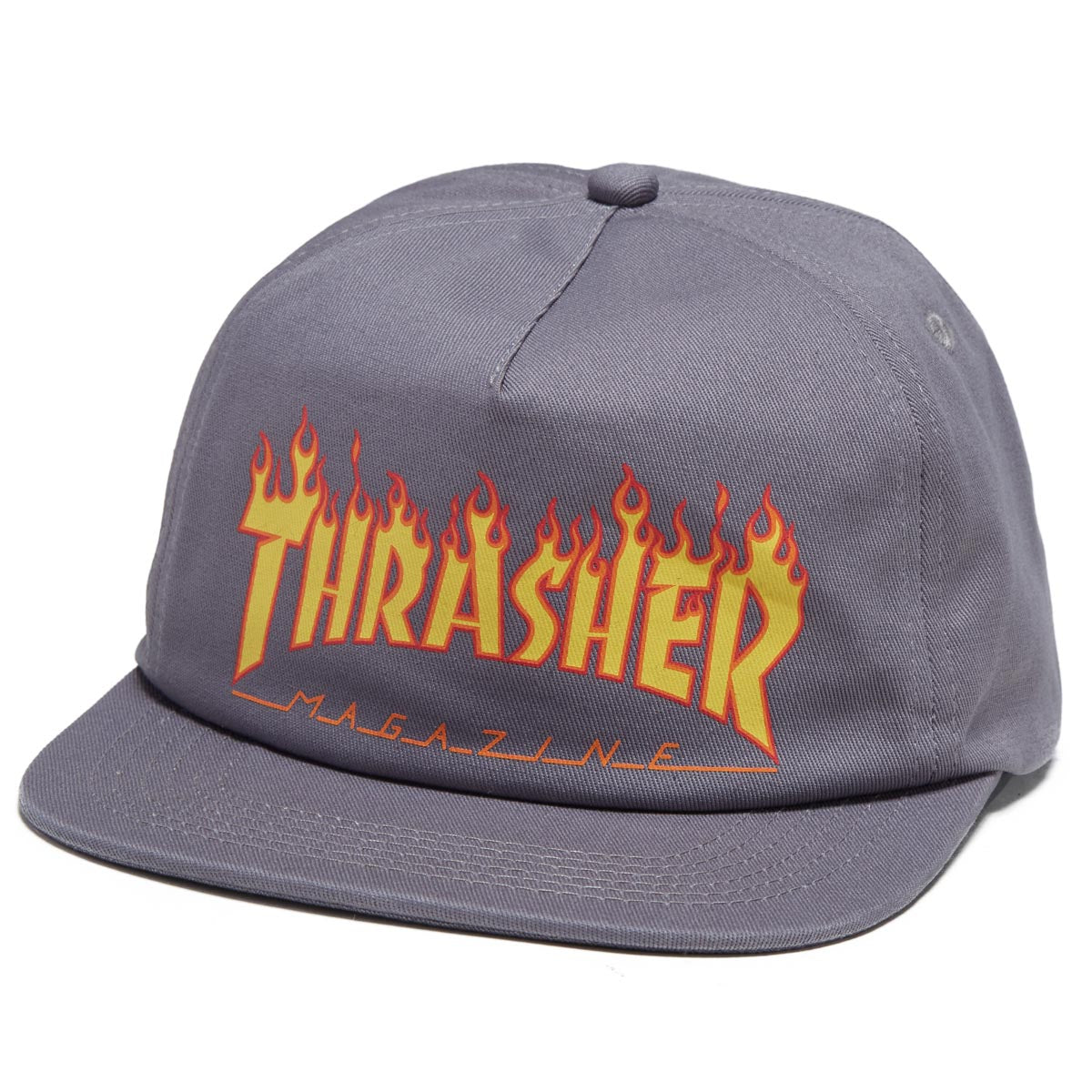 Thrasher Printed Flame Hat - Grey – CCS