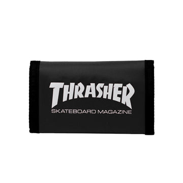 Thrasher Skate Mag Velcro Wallet - Black