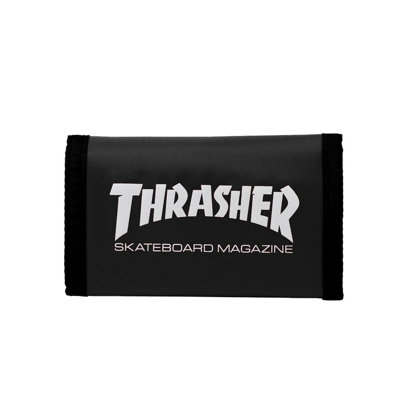 Thrasher Skate Mag Velcro Wallet - Black