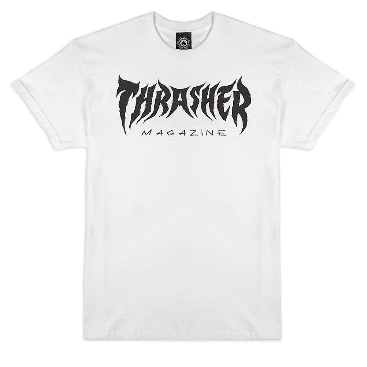 Amazon.com: Thrasher Flame Logo T-Shirt White Small